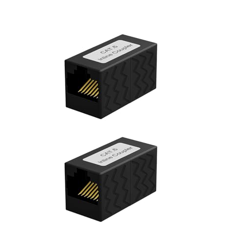 Coupleur Ethernet RJ45 femelle connexion stable sans perte pour câbles réseau Cat6 Cat7