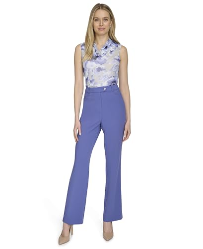 Calvin Klein Women's Suits Pant, Future Dusk, 22