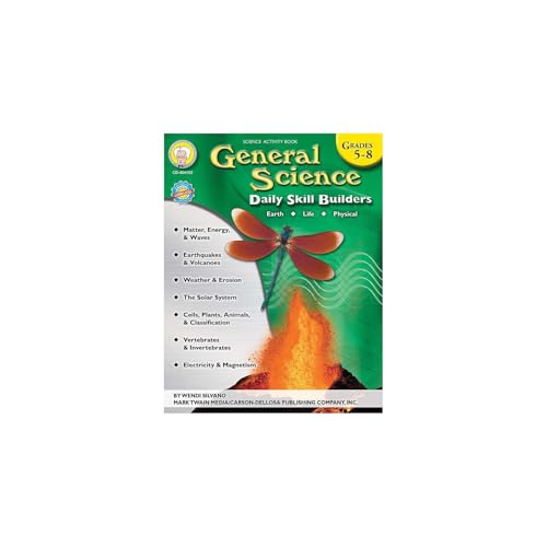 Mark Twain Grades 5-8 General Science WorkBook, Solar System, Weather,