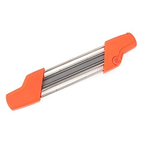 Artudatech 2 IN 1 Easy Chainsaw File Chain Sharpener Kits 7/32 5.5mm Fit Stihl 3/8" P 404" Cover