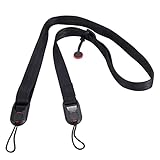 Longitud ajustable: Longitud ajustable ergonómicamente en ambos extremos para todos los fotógrafos de diferentes alturas Longitud de la correa de hombro: aproximadamente 48 cm-152 cm ajustable.