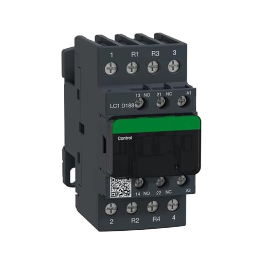 Référence Noir LC1D188P7 contacteur 4 pôles 2NO+2NC 32A