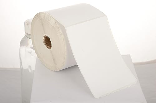 Image of HQMS Direct Thermal Barcode Labels Stickers - (4 x 6 inches x 400 Label per Rolls) (Pack of 5 Rolls)