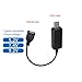Yinziha Fingerprint Emergencies Boosters Cable USB Plug to 5.2V 7.4V 9.2V Safe External Power Voltages Regulation