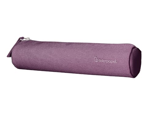Liderpapel Trousse Fine cylindrique 220 x 45 mm Violet...