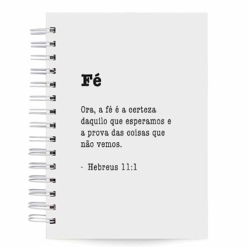 Caderno Devocional Pautado 125 Folhas 90g Capa Dura Significado F&eacute;