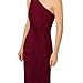 Adrianna Papell Women's One Shoulder Jersey Dress | Formal Long Evening Gown with Asymmetrical Neckline & Cascading Sash
