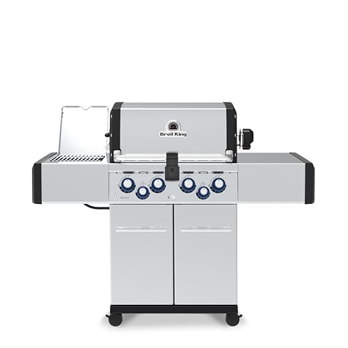Broil King 956944 Regal S 490 Pro IR Propane Gas Grill, 5-Burner, Stainless Steel