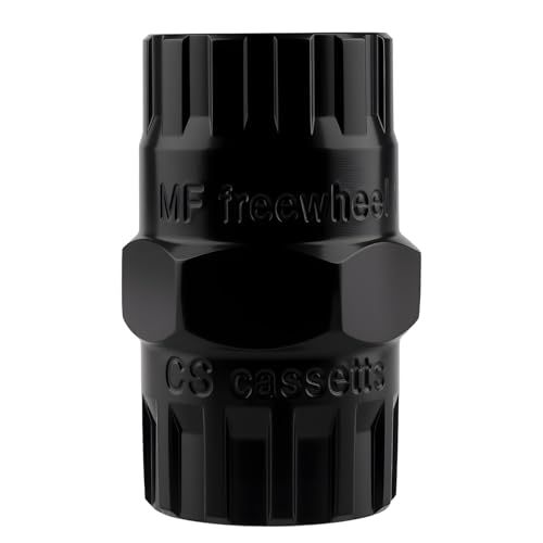 Pretwad Professional Bike Freewheel Removal Tool &ndash; Heavy-Duty Steel Cassettes Lockring Socket...