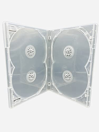 Boîtiers pour 4 DVD Amaray transparents pour organiser votre salon et votre cinémathèque
