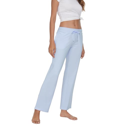 Image of U2SKIIN Pajama Pants for Women Soft, Cotton Comfortable Womens Lounge Sleep Pj Bottoms for Women