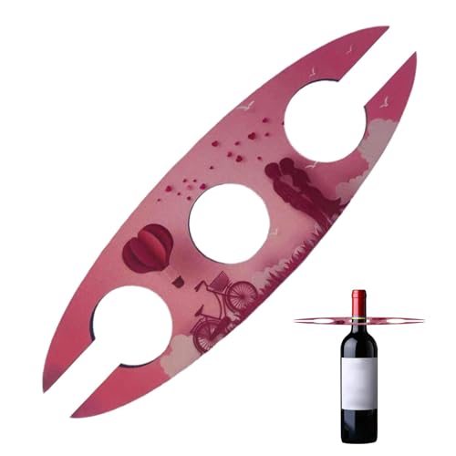 Perchas de Madera para Copas de Vino – Soporte para Vasos de Vaso, Organizador de Botellas, para Cocina y Bar | Perchas para Copas de Vino, Accesorio de Vino para el día de San Valentín