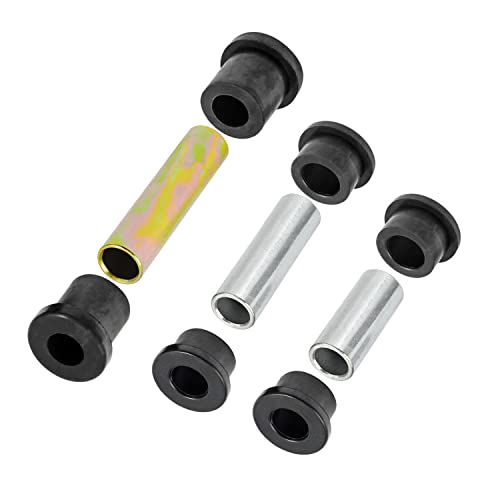 All Front Rear Leaf Spring & Upper A Arm Suspension Bushing & Sleeves Kits Compatible With Club Car Ds Golf Cart 1992-Up #TOP5