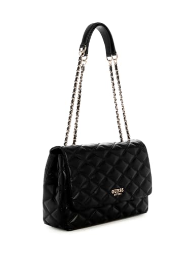 Image of GUESS womens Tamsin Large Convertible Crossbody Flap