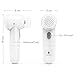 MiroPure Facial Spin Brush Set, 5 Brush Heads, Rechargeable, Waterproof, Deep Cleansing, Exfoliating, Massaging, White, Sensitive Skin