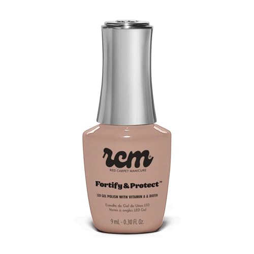 Red Carpet Manicure Gel Nail Polish - Fortify & Protect UV Nail Polish, Infused with Vitamin A & Biotin Polish - UV Nail Gel - Altinude LED Nail Color, 0.3 Fl. Oz.