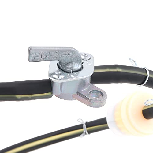 Windance 6mm Inline Hose Oil Filter Fuel Tank Tap Value Petcok On-Off Switch for Baja BA150 X15 X18 X22 Nini Pocket Bike ATV Buggy Moped Motorcycle 50cc-150cc Go Karts Chinese 4 Wheeler