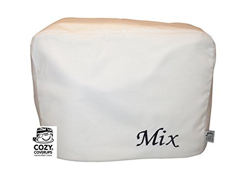 Cozycoverup Dust Cover For Kenwood Food Mixer In White Mix