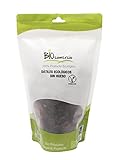 🌱 SABOR: Se secan directamente tras su recolección para garantizar la mejor calidad y sabor. Con un sabor muy agradable y dulce parecido al caramelo. En BIOCOMERCIO no añadimos azúcares, por lo que el contenido de azúcar que refleja la información nutricional es el natural de la fruta.