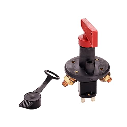 COOLHIYA 150a Battery Disconnect Isolator for Cars and Construction for Racing and Electrical Equipment Off