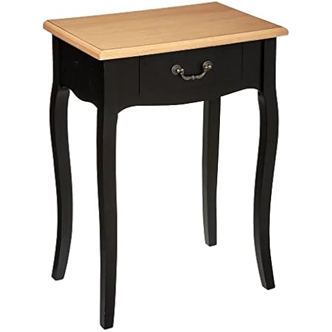 Table de Chevet Chrysa Noire Atmosphera Cover