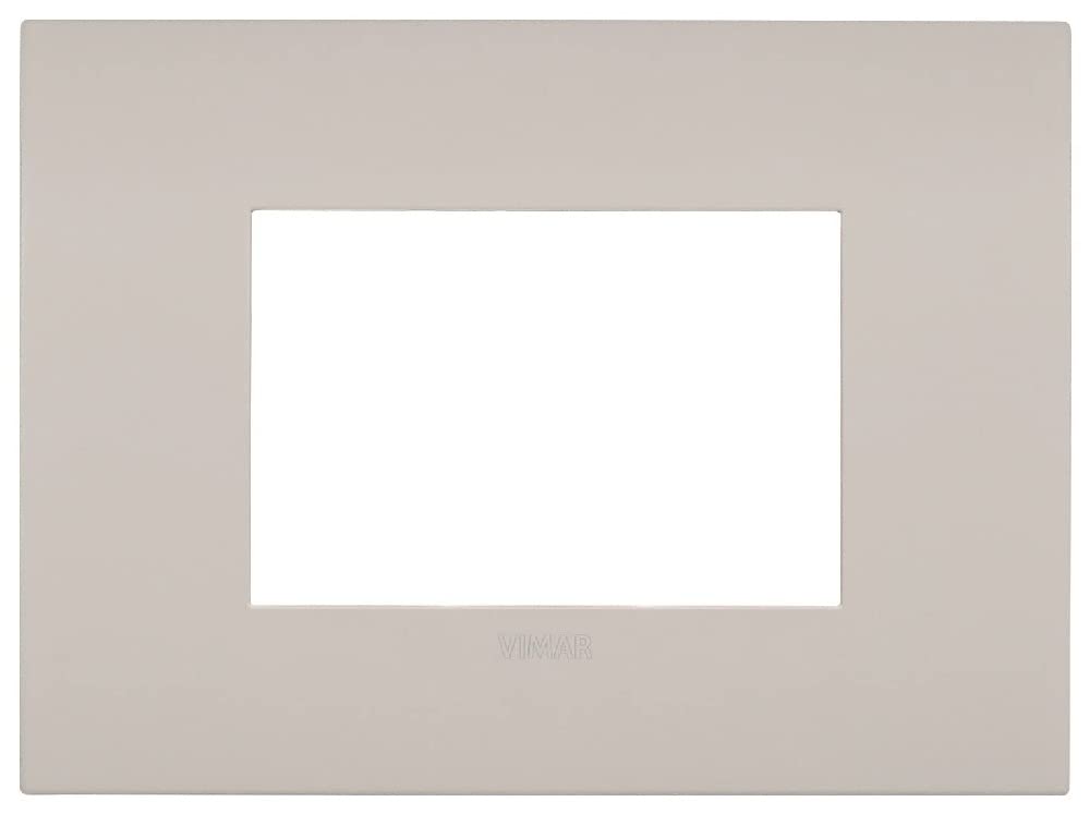 Vimar 19953.31 Placca Arké Fit 3 Moduli, Metallo, Sabbia Di Lipari - 4