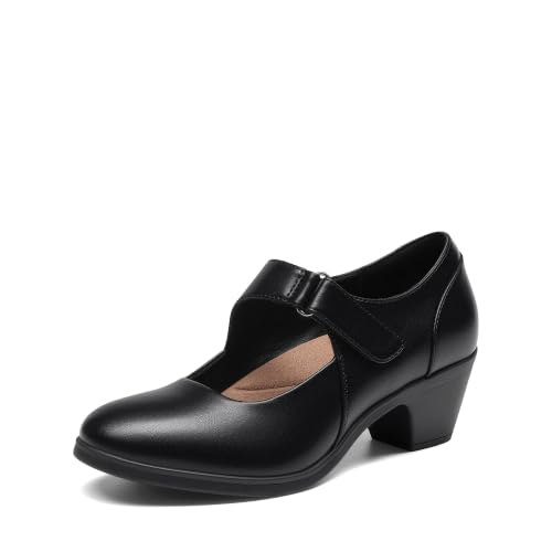 DREAM PAIRS Stretch Mary Jane Heels