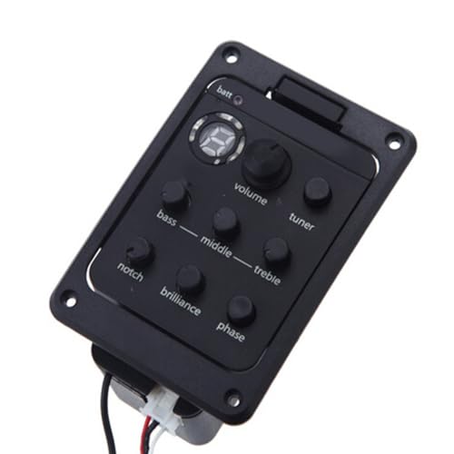 Acoustic Guitar EQ Equalizer Onboard Preamp Pickup Tuner Guitar Tool