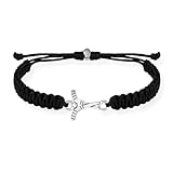 Sportybella Ice Hockey Bracelet, Hockey Jewelry Gifts, Gift for Hockey Players, Teams & Coaches, Adjustable, Nylon