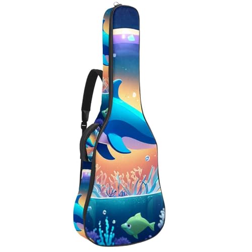 Sac pour guitare étanche et antichoc avec poche accessoires 42"附