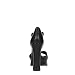 Sandalias Talon Mujeres MICHAEL KORS 40R0ELMS2L Elana Black Cuero Negro