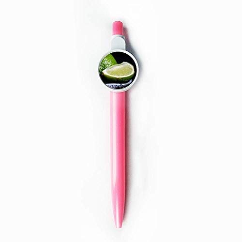 Stylo à bille rétractable fini les capuchons perdus bleu