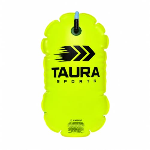 Taura Sports Open Water Swim Buoy – Packable Safety Float
