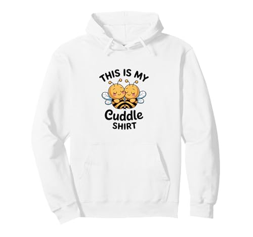 ���킢���I�A�ʔ����A�S�n�悢�A���ꂪ���̕������� Cute Bees Funny Cozy This Is My �p�[�J�[