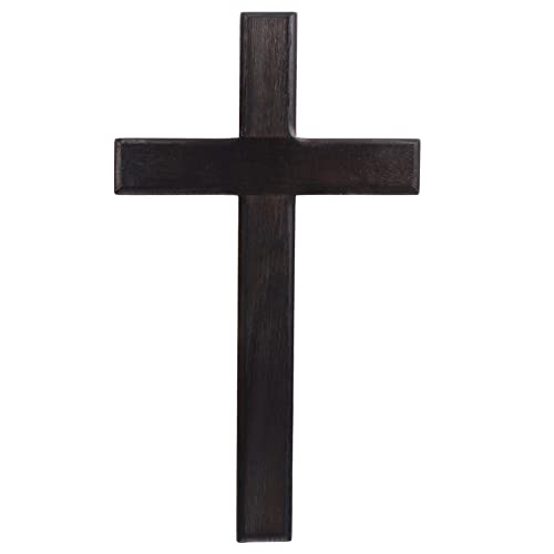 Cruz rústica sagrada de madera Zerodeko decoración de pared acento cristiano