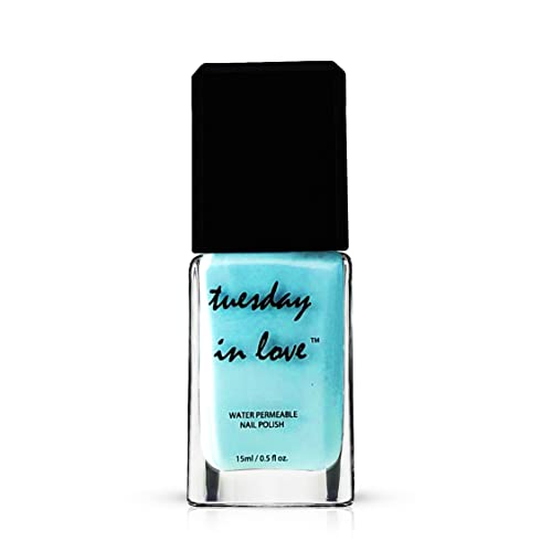 ISNA Certified Halal Nail Polish by Tuesday in Love (Ø­ÙØ§Ù) - 15 ML/0.5 FL OZ - Vegan Nail Polish - Oxygen & Water Permeable - Fast Drying Breathable Nail Polish - Non-toxic & Cruelty Free