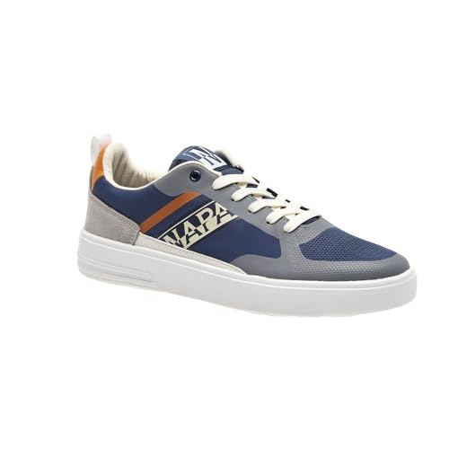 Baskets Napapijri homme confortables chaussures basses cuir et textile légères
