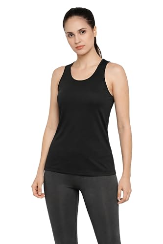 Image of HEELIUM Bamboo Women's Tank Top | Ultrasoft 3X Softer Than Cotton | Anti-Odour Sleeveless Activewear for Gym, Yoga & Running