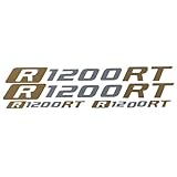 バイクステッカー に適合するB&M&W R 1200 RT R1200RT オートバイ反射ステッカー デカール (Color : Gold)