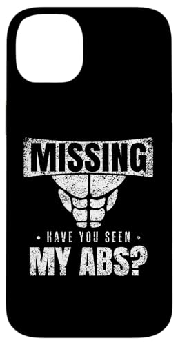 Missing: Have You Seen My Abs? ���؃t�B�b�g�l�X ���� �X�}�z�P�[�X iPhone 14 Plus �p