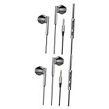 Écouteur de jeu sur ordinateur : convient à toutes les principales prises jack 3,5 mm de lecteur audio de smartphone et de tablette.​