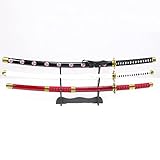 minghu Handmade Katana Cosplay Anime Sword, Roronoa Zoro Swords, Kitetsu, Shusui, Wado wado...