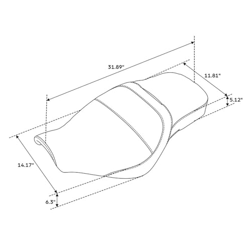 Asiento de pasajero y conductor para moto BMW R18 B Transcontinental 2020-2024 5