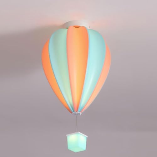 Plafonnier montgolfière moderne pour une ambiance cocooning dans la chambre