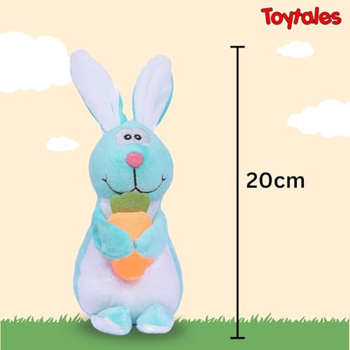 Image of TOYTALES Soft Toy Combo Pack Teddy Bear & Bunny Plush Stuffed Animals for Kids, Huggable Cuddly Soft Toys for Girls & Boys, Birthday & Baby Gift Set (Pack of 2)