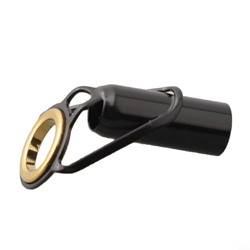 Rod Tip Top Guide for Ring for Fishing Rods, Stainless Steel Frame with Ceramic Line for Ring, Wear-Resistant & Lightweight Replacement Part for Fishing Pole(7mm)