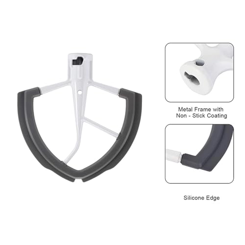 Batidor de borde flexible que evita parar la batidora elevable de 6 cuartos 5