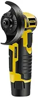 Lixadeira Esmerilhadeira Angular 21v Duas Baterias Recarregáveis 1500mah 19.500rpm Lixamento Polimentos