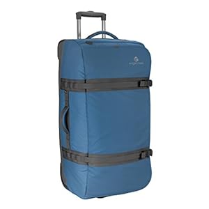 Eagle Creek Trolley No Matter What Flatbed Duffel 32 rolkoffer met stevig handvat systeem reistas, 81 cm, 101 l, blauw/late blauw