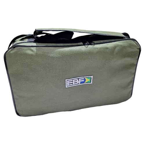 Bolsa Porta Carretilhas ou Molinetes Standard EBF 6 Espaços - Cor Verde